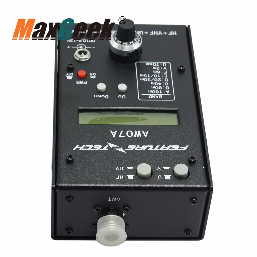 محلل هوائي Maxgeek 160 متر HF/VHF/UHF معاوقة SWR AW07A f/ Ham راديو Hobbists