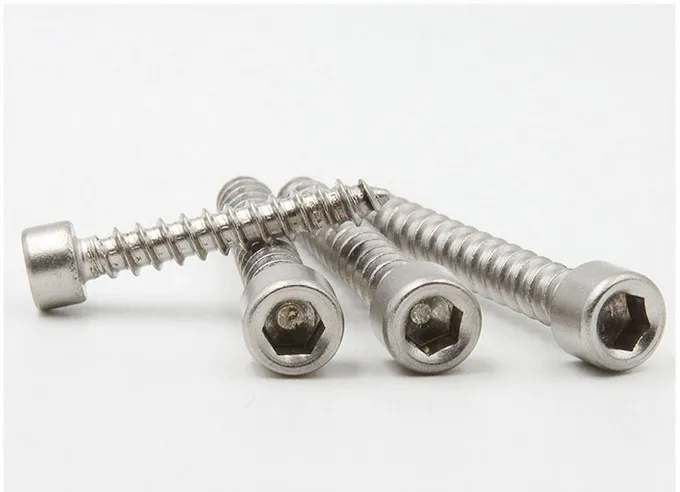 M4*10-50 M5*12-50 M6*16-50stainless steel 304 hex socket cap head self tapping screws for sound equipment208