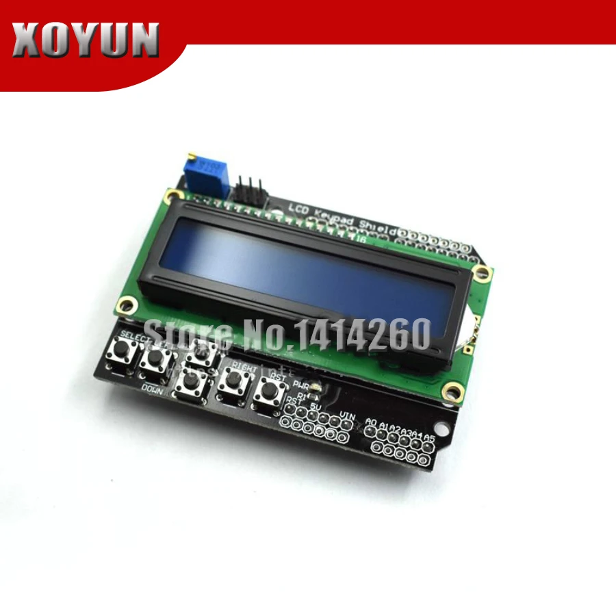 

3.3V LCD1602 16X2 blue screen 1602A LCD blue white words with backlight