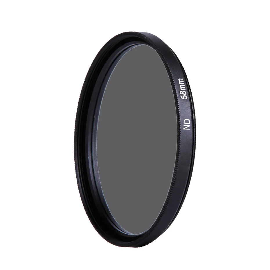 CAENBOO 37 40.5 43 46 49 52 55 58 62 67 72 77 82mm Lens ND Filter ND2 4 8 16 32 Len Protector Neutral Density Lens Filter Camera