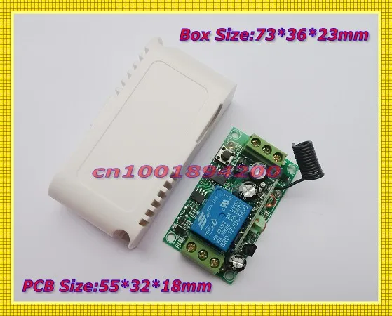 Imagem -06 - Sistema de Controle Remoto de Rádio Receptor Dc12v 3000m Longo Alcance Transmissor de Distância 8ch Controle Remoto Separado 315 433mhz