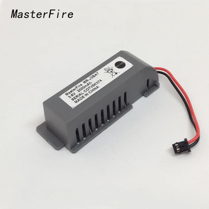 

MasterFire 2pcs/lot Original MR-J3BAT 3.6V 2000mAh Lithium PLC Industrial Battery CNC System M70 Servo Batteries for MITSUBISHI