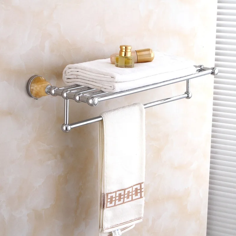 Modern Wall Mounted Bath Hardware Set Copper Polished Chrome Bathroom Accessories Toilet Paper Holder Rack Towel Bars