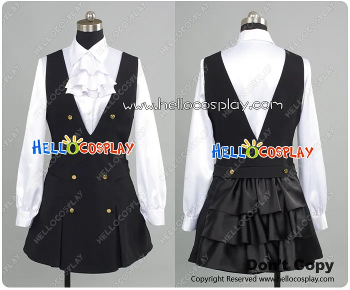 Inu x Boku SS Ririchiyo Shirakiin Cosplay Costume H008