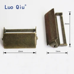 Suspender belt belt buckles for men Suspenders clips strap accessories metal adjust buckle Regulate clamp 25mm 100pcs/lot