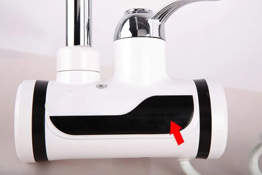 탱크리스 전기 온수기, 주방 인스턴트 온수 탭 히터, 전기 수도꼭지, 순간 3000W D106