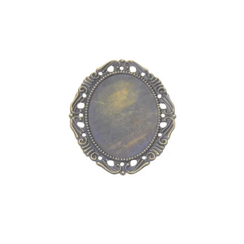 Ensemble de cabochons en filigrane (28x38mm), enveloppe de connecteurs, artisanat en métal, embellissements de décoration DIY 53x44mm, 10 pièces, livraison gratuite