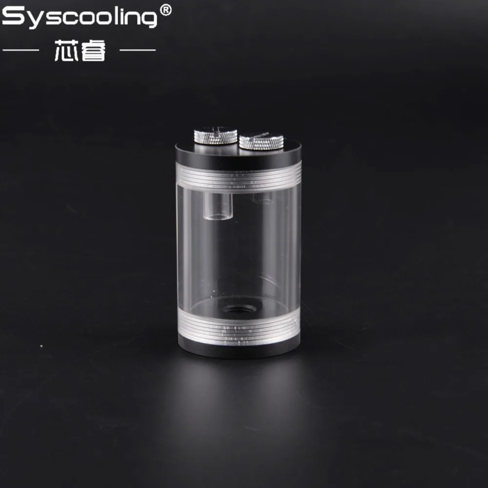 Syscooling New design ART10 65mm*50mm Cylindrical Transparent Acrylic Water Tank !!!