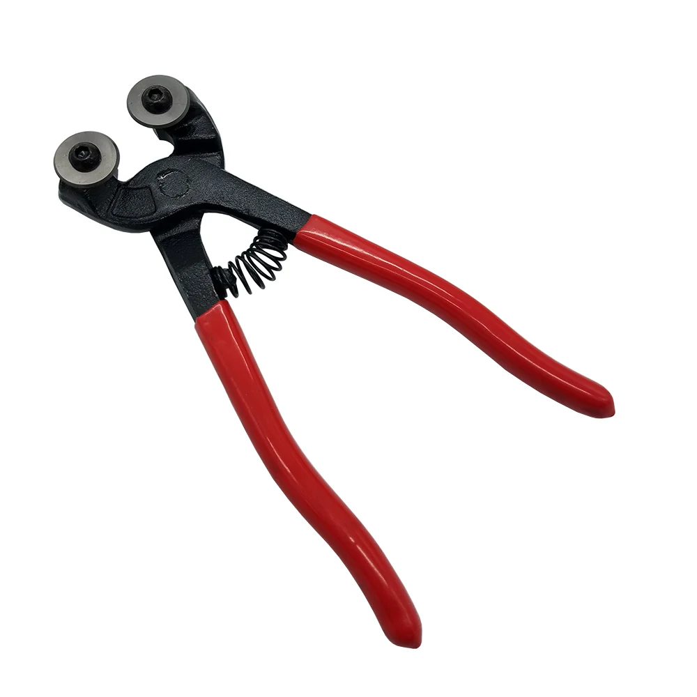 8 inch DIY Mosaic Pliers with Wheel Blades Round Pliers Cutter For Glass Tile Ceramic Cutting and Breacking Hand Tool