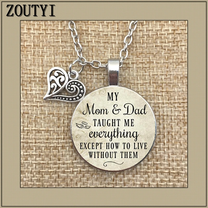 إحياء ذكرى والدي ، أمي وأبي علمني كل شيء ، إلا بدونهم ، دون قلادة أمي وأبي.