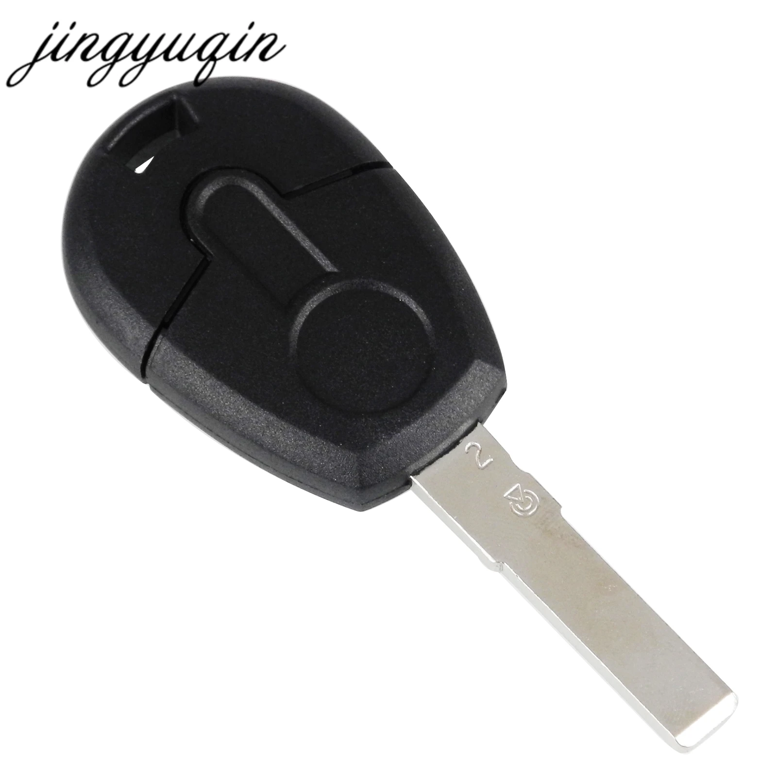 jingyuqin 50pcs/lot 2 Buttons Remote Car Key Shell For Fiat Positron Transponder Key Cover Blank Case Replacement