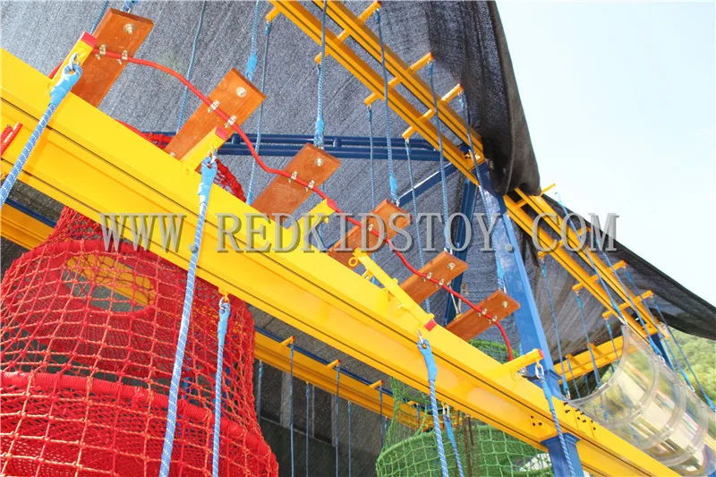 Children Rope Climbing Development Facility for Shopping Mall High Quality HZ-066-1