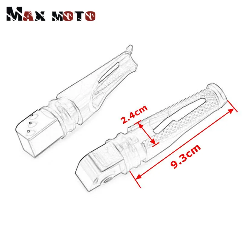 For Aprilia GPR125 GPR150 APR150 6 CR150 GPR 125 150 Motorcycle CNC Aluminum Passenger Footrest Rear Foot Pegs Pedal