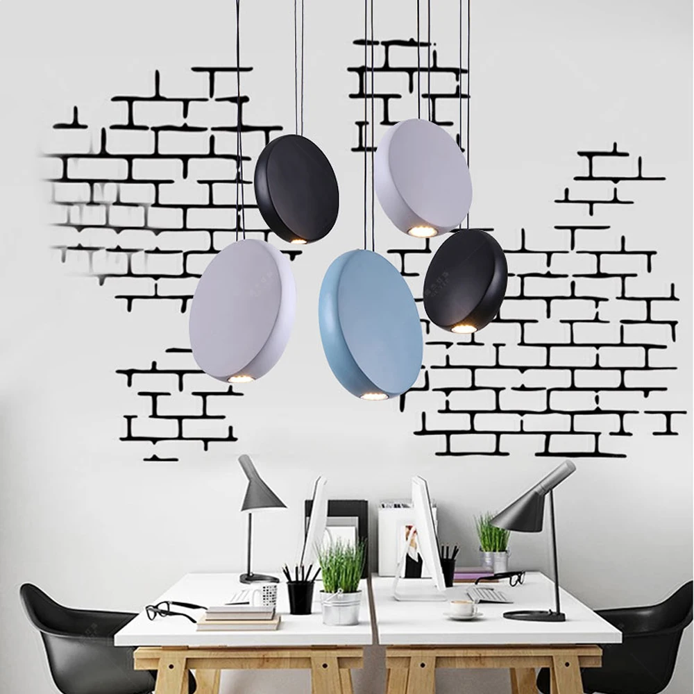 LED Postmodern Iron Resin LED Lamp LED Light Pendant Lights Pendant Lamp LED Pendant Light For Foyer Dinning Room