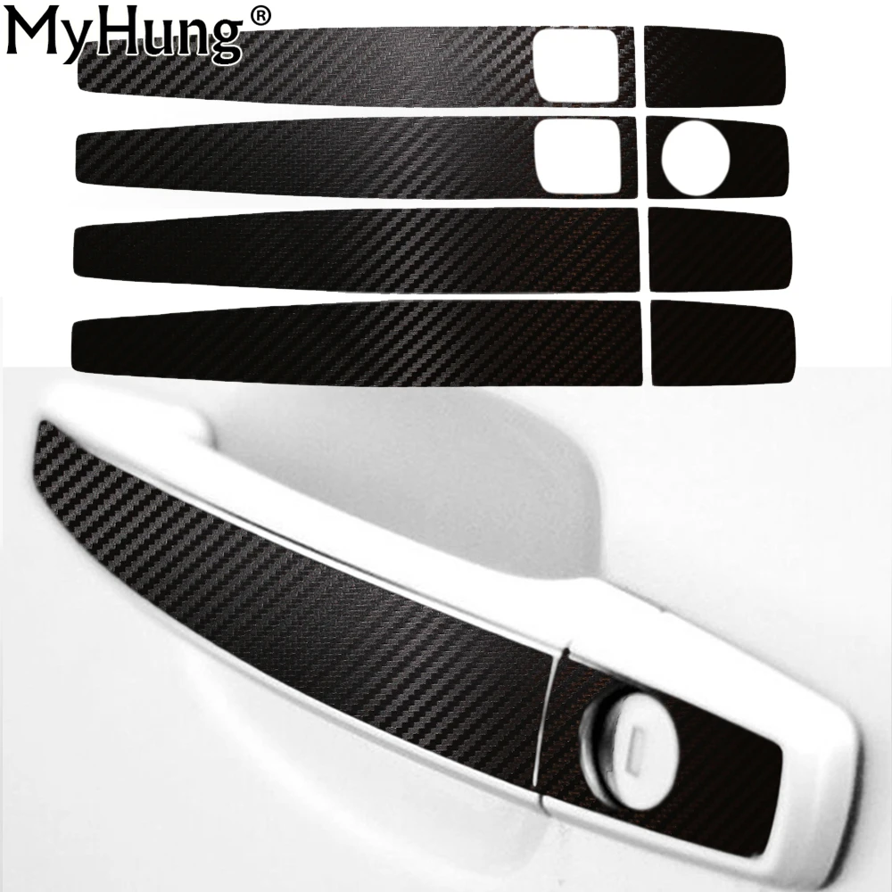 

Car Door Handle Carbon Fiber Sticker Fit For Chevrolet Cruze Buick Regal Encore Opel Astra Excelle XT GT OPEL Vauxhall MOKKA