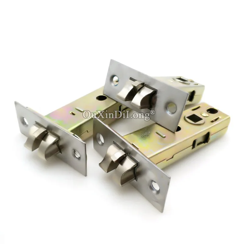 HOT 10Pieces European Mortise Locks Lock body Anti-theft Lock Cylinder Door Lock Repair Parts Center Distance 50mm/60mm/70mm