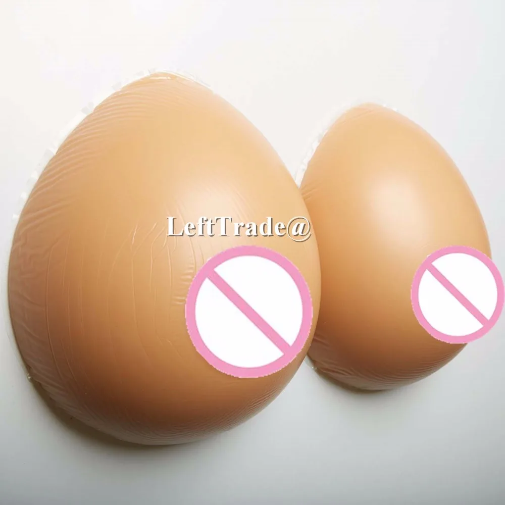 

1000g D cup shemale boobs artificial breasts silicone breast form for crossdresser drag queen use