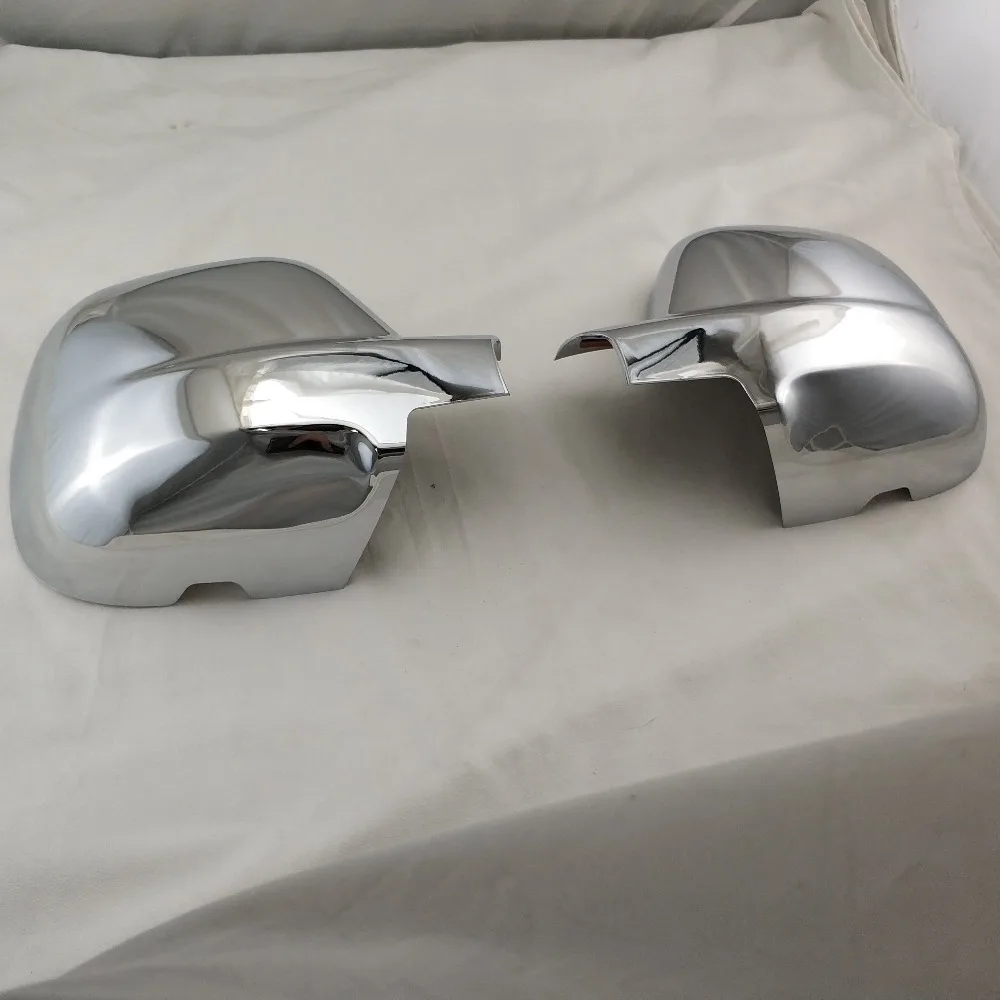 2pcs ABS Chrome Car Side Door Rear View Mirror Cover For Citroen Berlingo III/Rifter / Combo E/Peugeot Partner II 2012-2018