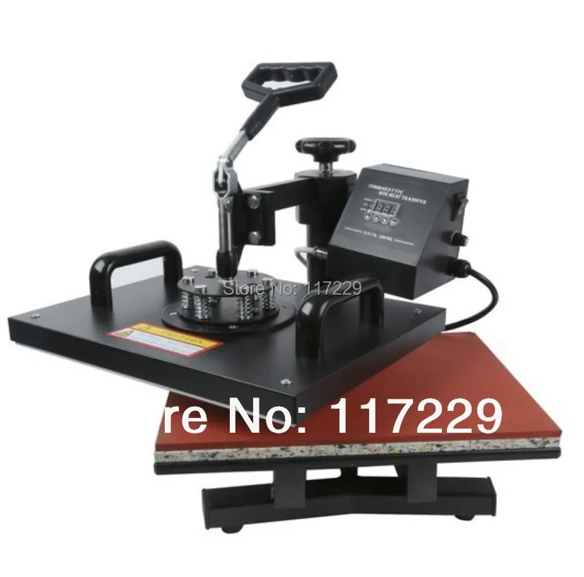 New Design Single Display  8 In 1 Heat Press Machine ,Mug/Cap/Plate/TShirt heat press,Sublimation printer,heat transfer machine