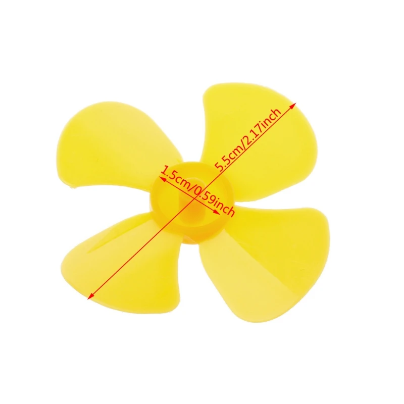 Brand High Quality Four Blades Leaves Plastic Propeller For RC Model Motor Ship Boat Aircraft DC Motor Electrical Equipment Acce