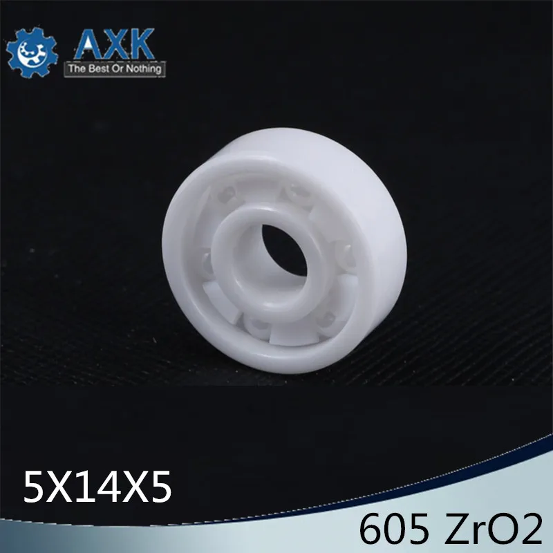 

605 Full Ceramic Bearing ( 1 PC ) 5*14*5 mm ZrO2 Material 605CE All Zirconia Ceramic Ball Bearings