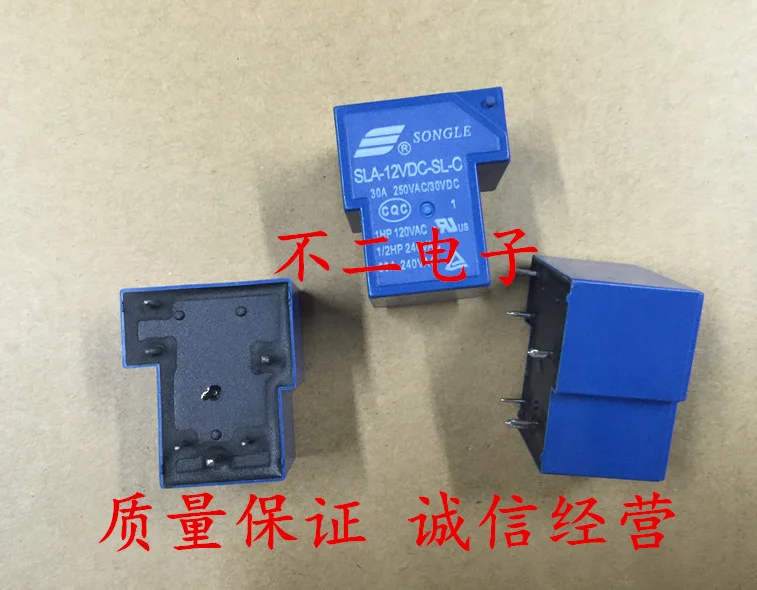 

Бесплатная доставка 100% новое оригинальное реле 10 шт./лот SLA-12VDC-SL-C 6PIN 30A T90