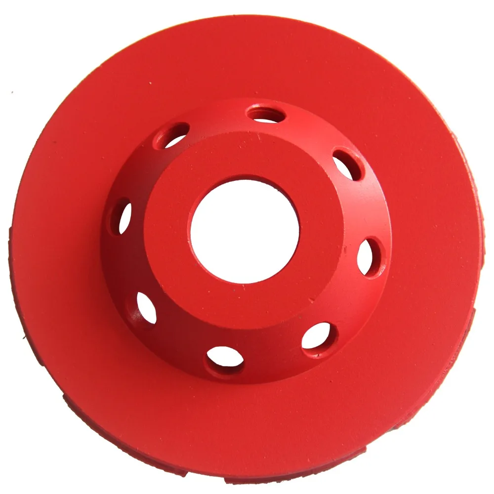 100mm 125mm Diamond Grinding Cup Wheel Sanding Disc Abrasives Metal Tool for Cutting Concrete Stone Masonry Ceramic Saw Blade