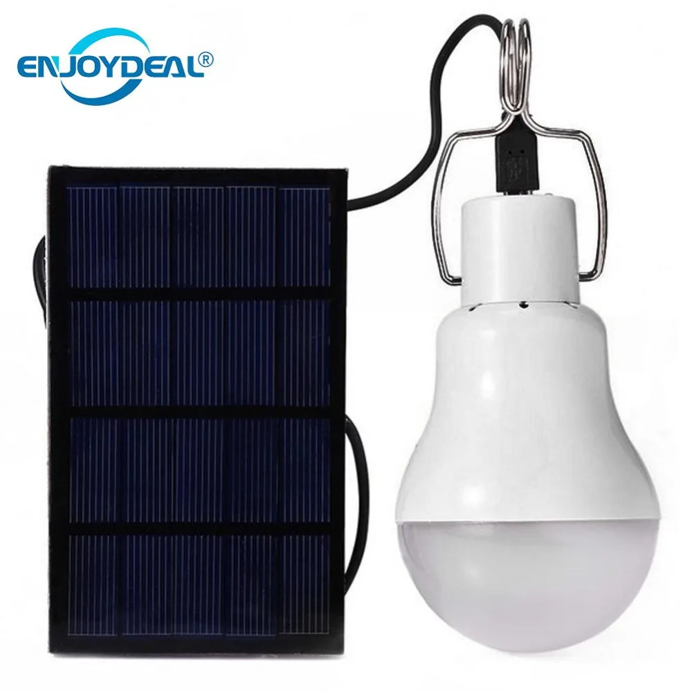 

Portable Useful Energy Conservation S-1200 15W 110LM Portable Led Bulb Light Charged Solar Energy Lamp Home Outdoor Lighting