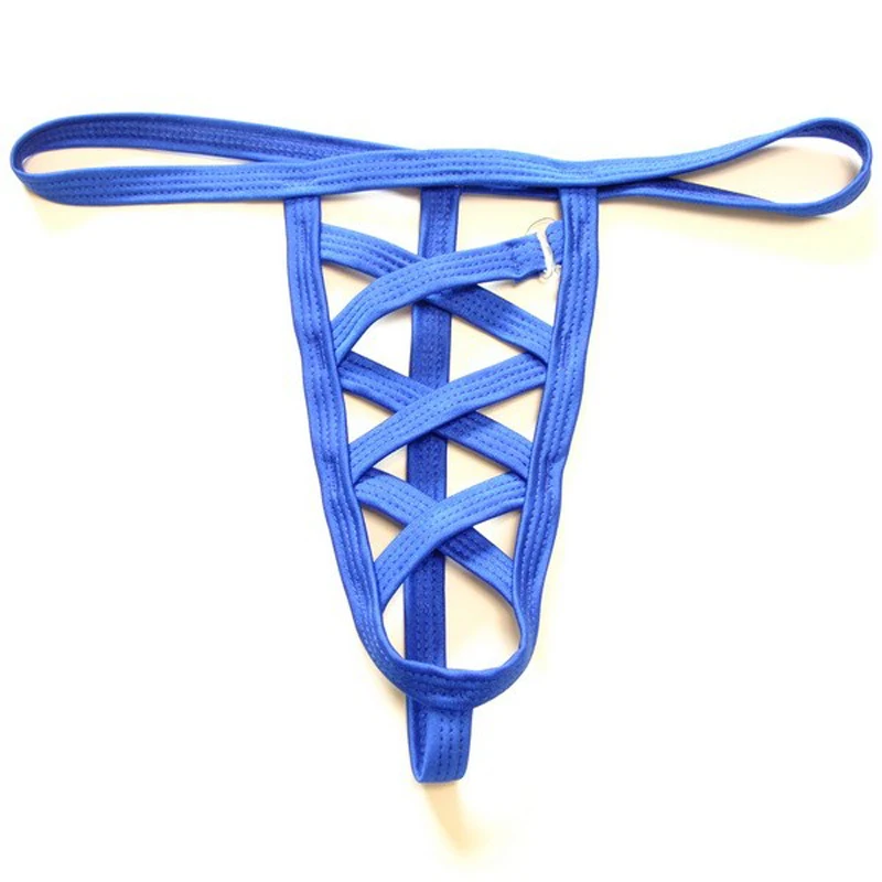 G String Men Thong Underwear Sexy Bandage Mens Penis Multi Colors Jock Men Male Low waist Cock Underwear jockstrap string homme