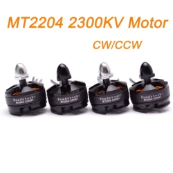 CW / CCW MT2204 2204 2300KV Brushless Motor Quadcopter 250 QAV250 for Mini 210 250 280MM Four Axis Aircraft FPV