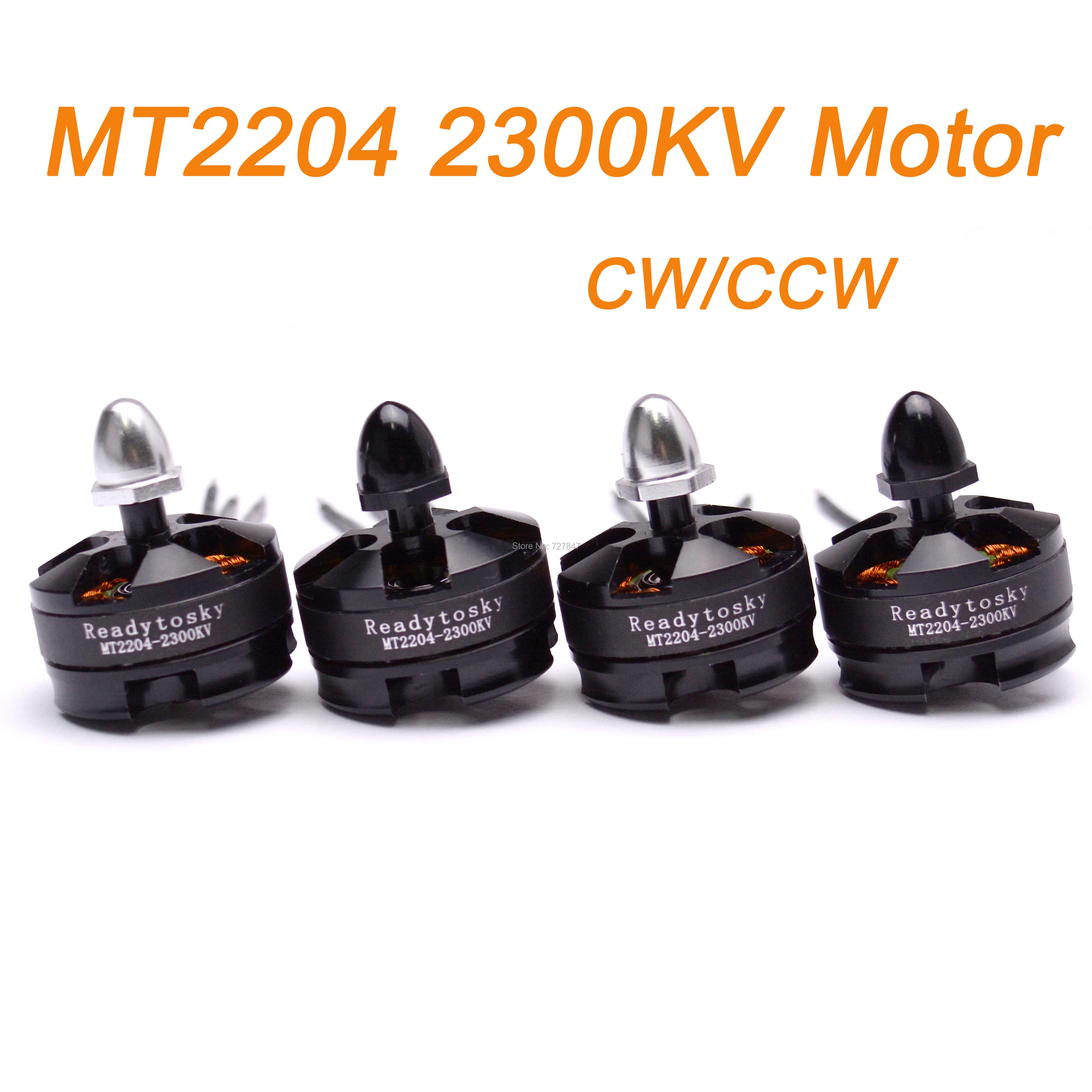 CW / CCW MT2204 2204 2300KV Bezszczotkowy silnik Quadcopter 250 QAV250 dla Mini 210 250 280MM Czteroosiowy samolot FPV