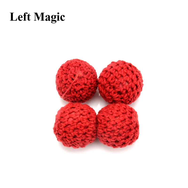 2 pcs/lot Chop Cup Balls (1 Magnetic+ 1 Normal),Diamter 2.5cm - Magic Trick,Illusion,Gimmick,Accessories,Prop,Comedy