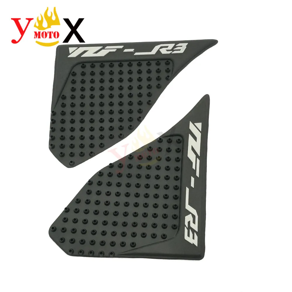 

New Design For Yamaha R3 YFZ-R3 2014 2015 2016 Motorcycle Fuel Gas Stickers Knee Grips Rubber Tank Side Decals Traction Pad