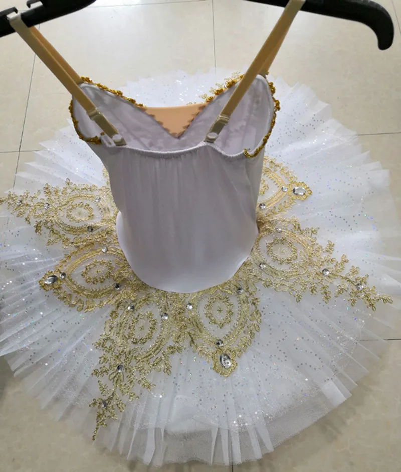 Mới Tỳ Hưu Tutu Con Trắng Đầm Chuyên Nghiệp Tutus Váy Hồ Thiên Nga Tutu Ba Lê Vũ Trang Phục Cho Bé Gái Ballerina Đầm