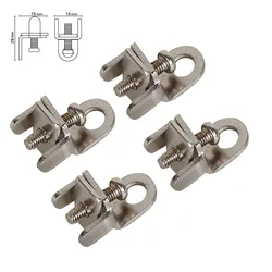 4pcs High Quality Curtain Track lifting lug Loop Stop for Dooya S Curtain Track and Trietex Rail A-OK Track,Rail Accessories