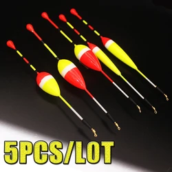 5pcs/lot Ice Fishing Float Foam drift Size 1g 2g 3g  Bobber Set Buoy Boia Floats For Carp Fishing Tackle Accessories