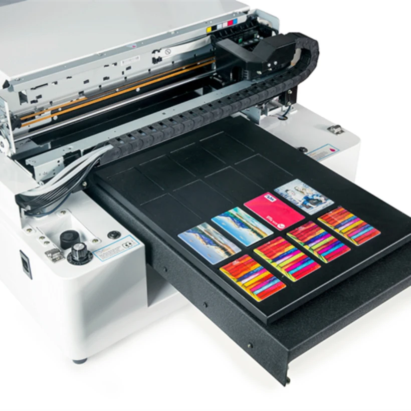 High Quality A3 UV Flatbed Printer Machine For Phone Case PVC Cards Ceramic Tiles with R1390 Print Head