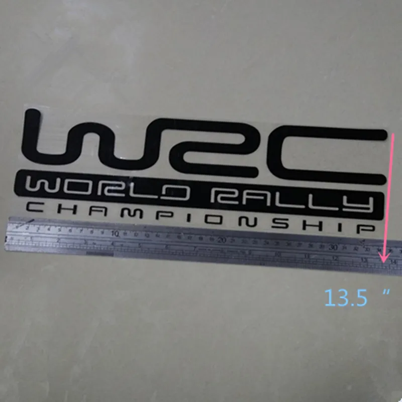 WL Car Refitting Tape Sticker WRC  Decals Laser 3D Vinyl Car Styling For Ford Mazda SUKUZI