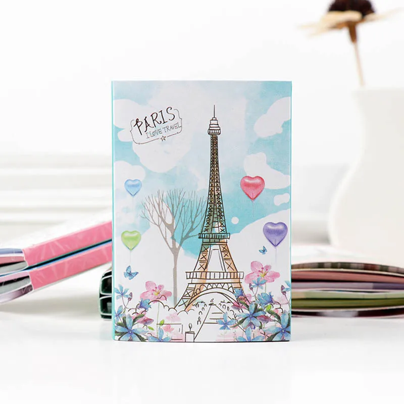 Cute Sticky Notes Cartoon Memo Pad Tower Paris Eiffel Tower Sticker Book Sticky Notes Memo Notepad Bookmark Gift Stationery