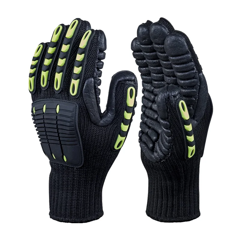 DELTA PLUS VV904 Shockproof gloves damping Anti-shock protective gloves electrical tools Non-slip Wear resistant safety gloves