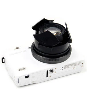 Handig auto open close lensdop cover houder voor & lympus XZ-1 slr camera freeshipping & groothandel