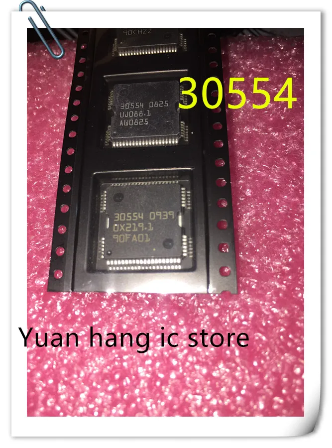 

Free Shipping 30554 QFP-64 Auto PC board driver chip ECU driver IC power supply module