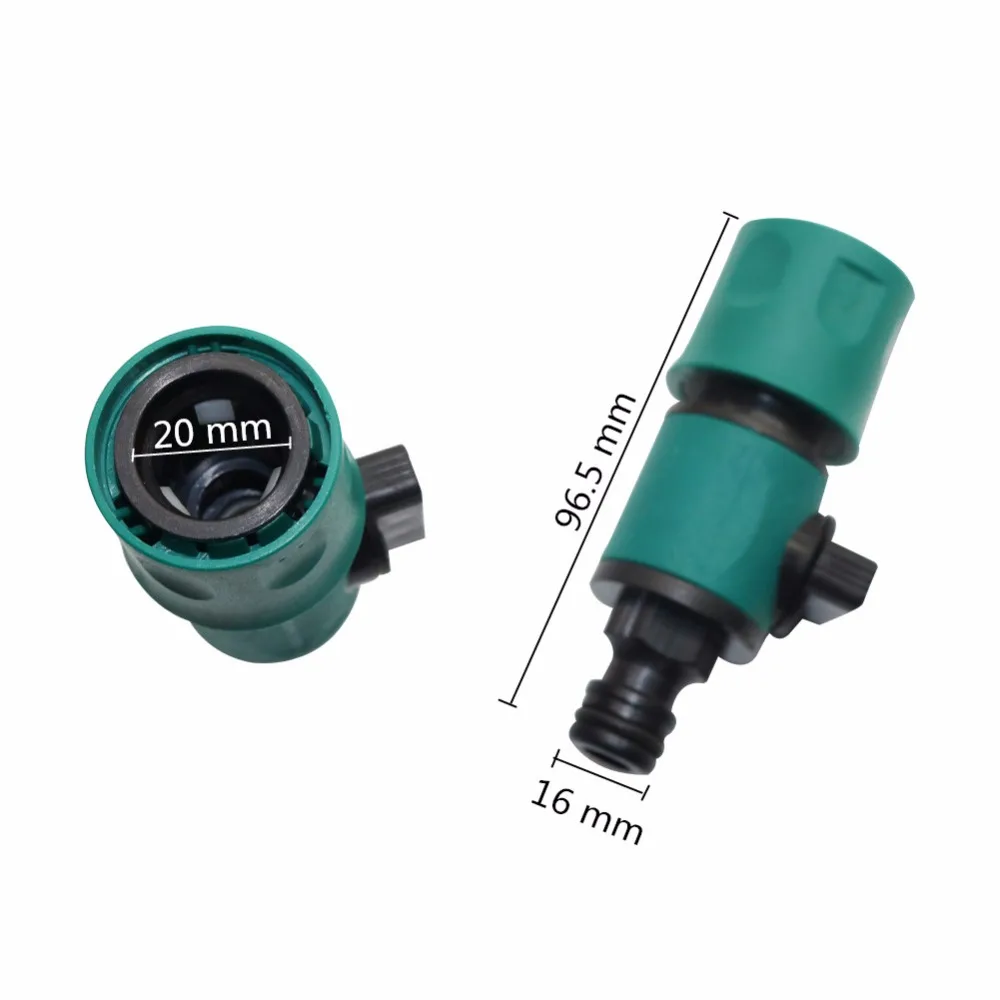 Plastic Valve 16mm Quick Connector 3/4