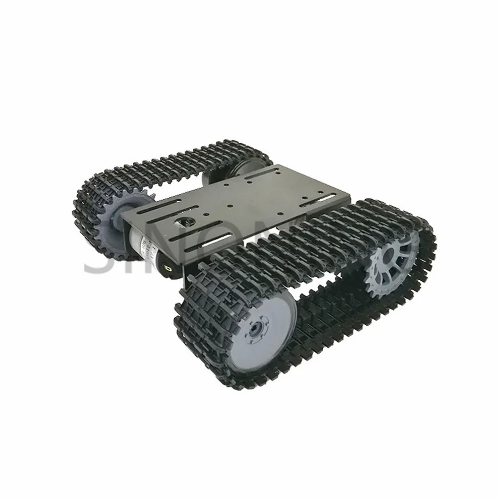 Smart Tank Chassis Tracked Chassis Remote Control Platform with Dual DC Motor for DIY Arduino