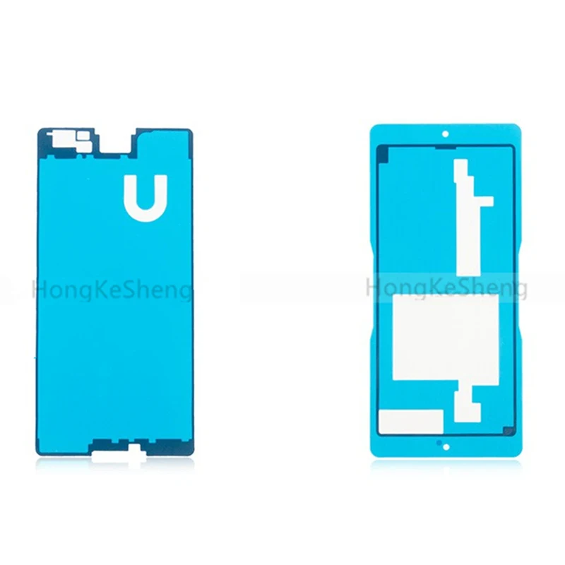 10 PCS OEM Back Cover Sticker+ LCD Supporting Frame Sticker for Sony Xperia M5 E5603 E5606 E5633 E5643 E5653 E5663