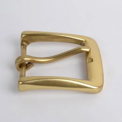 High quality Solid brass pin buckle Fashion Men\'s Belt Buckles fit 4cm 1.57in Wide Belt Classic Mens Jeans accessories 40mm