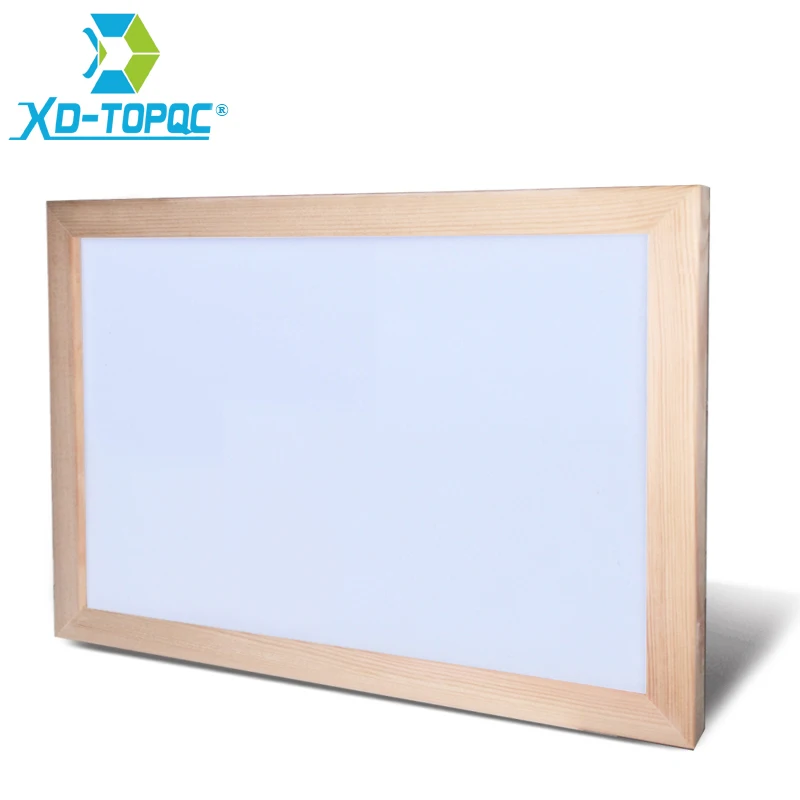 25*35cm Dry Erase Whiteboard Pine Wood Frame Message Board Magnetic Drawing Bulletin White Writing Board Office Supplier WB41