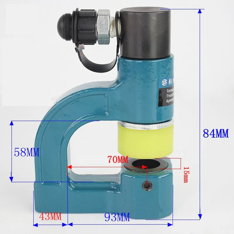 SYD-32F Split type Hydraulic cable bridge hole puncher 10-32mm 2.5mm below  6 tons of output