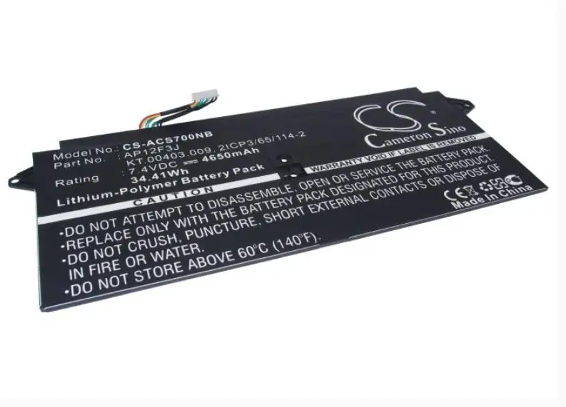 Cameron Sino 4650mAh battery forACER Aspire R14 Aspire S7 Aspire S7 13