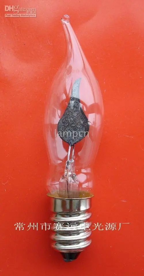 e14 220v a145 GOOD! flame lamp